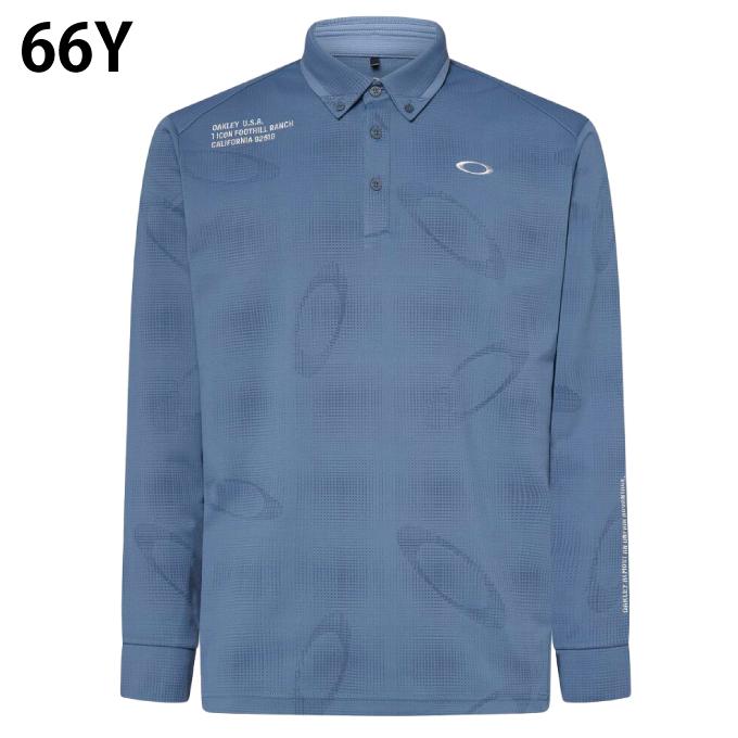 OAKLEY（オークリー） ゴルフウェア 長袖シャツ メンズ OMBLE JQ LS