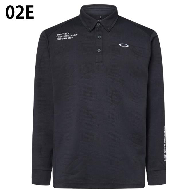 OAKLEY（オークリー） ゴルフウェア 長袖シャツ メンズ OMBLE JQ LS
