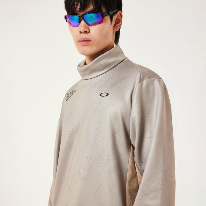 オークリー　タートルネック　ゴルフウェア OAKLEY（オークリー） 長袖 ハイネックシャツ エレベーションタートル