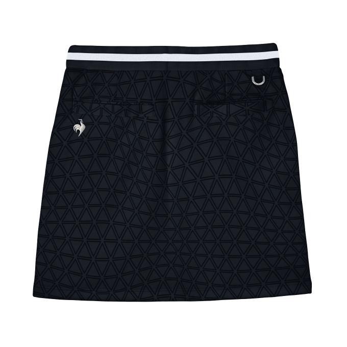 ルコックスポルティフ(le coq sportif) ゴルフウェア スカート レディース 総柄ジャージスカート LG5FSK01L 【2025年秋冬モデル】 le coq sportif（ルコックスポルティフ） ゴルフウェア スカート