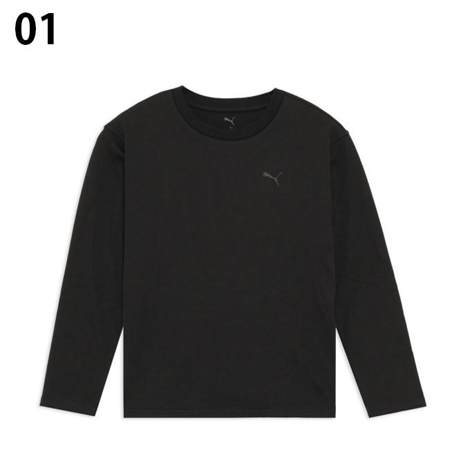 PUMA（プーマ） PUMA Tシャツ 長袖 レディース ESSMXCワンポRX L/S機能