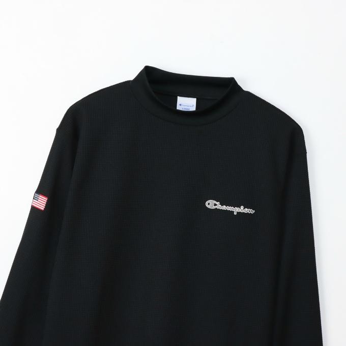 Champion（チャンピオン） ゴルフウェア 長袖シャツ メンズ ワッフル
