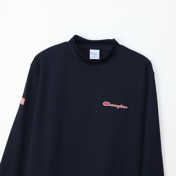 Champion（チャンピオン） ゴルフウェア 長袖シャツ メンズ ワッフル