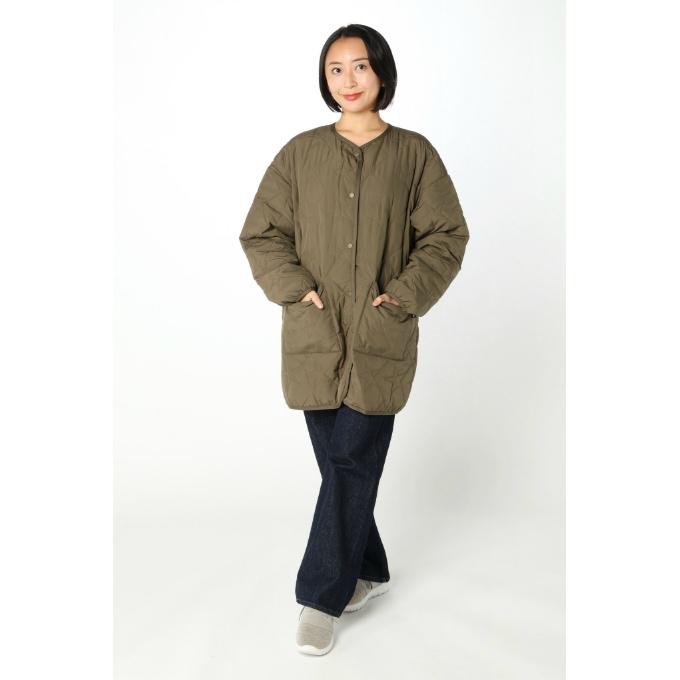 CONVERSE キルティングライナー付きノーカラーモッズコート 紺 コンバース CONVERSE TOKYO（コンバーストウキョウ）の「【限定展開】3WAY M-65