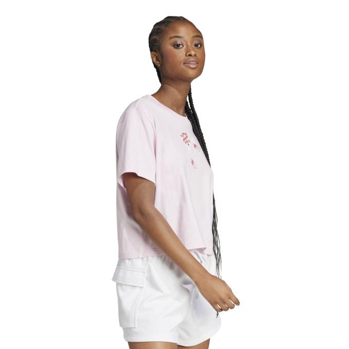 adidas（アディダス） Tシャツ 半袖 レディース ミニグラフィックT
