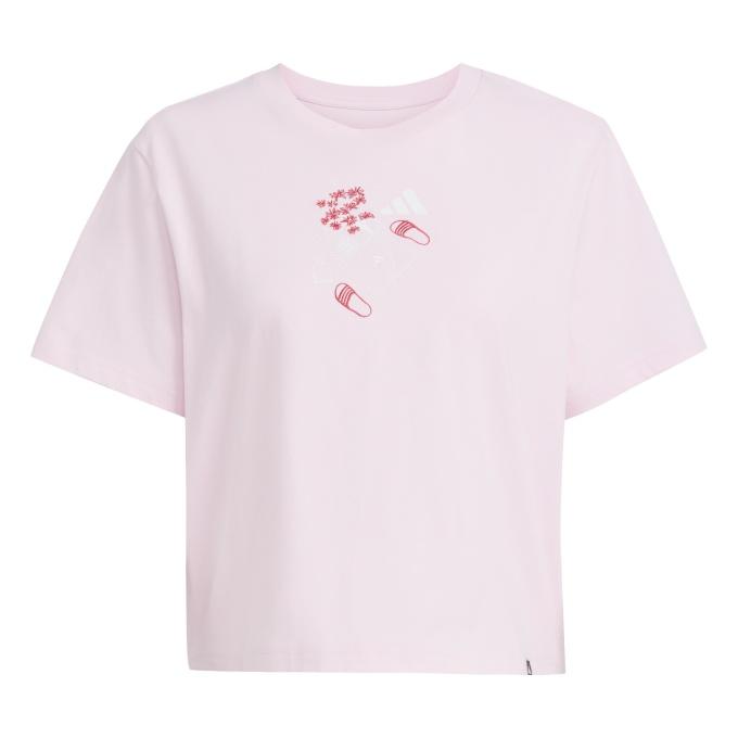 adidas（アディダス） Tシャツ 半袖 レディース ミニグラフィックT