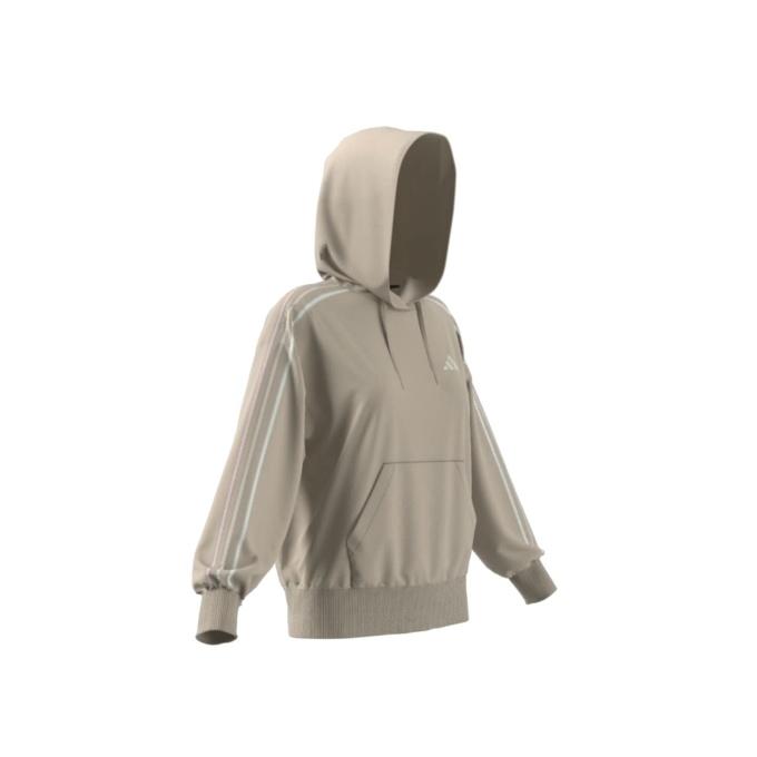 adidas（アディダス） スウェットパーカー レディース ESS+ 3S