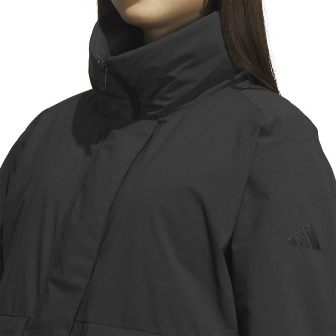 【値下】新品未使用・adidas レディース中綿ジャケット(袖の着脱可) アディダス レディース 中綿ジャケット STSV パッド ミッド JK