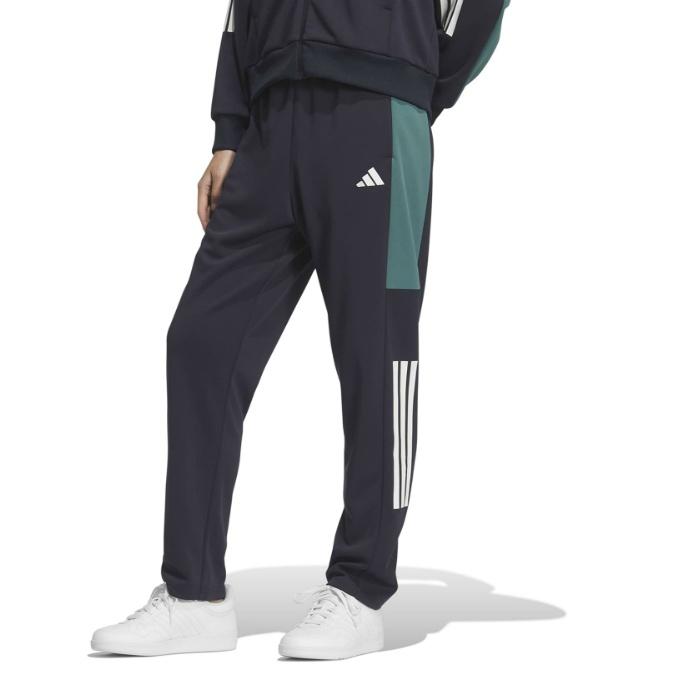 00s  アディダス トラックパンツ ジャージ 好配色 トレフォイル adidas（アディダス） ジャージ パンツ レディース チームルーズ