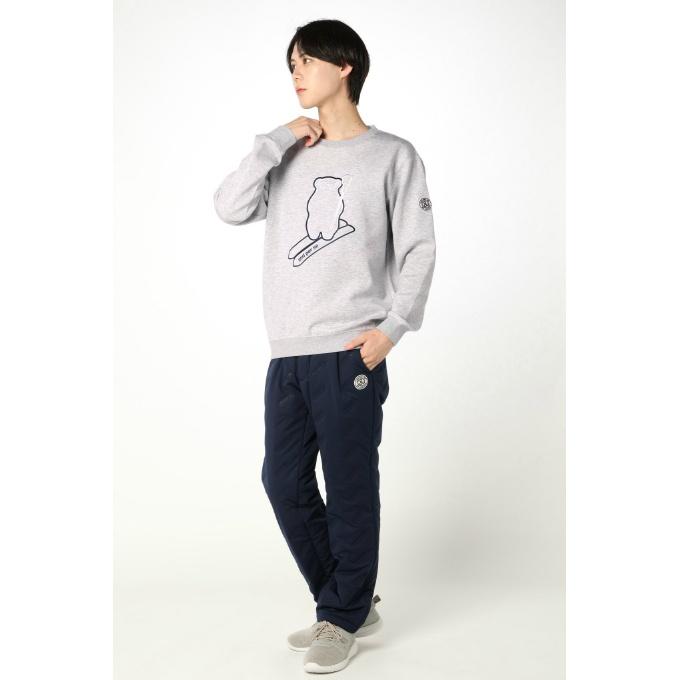 and per se（アンパスィ） ゴルフウェア スウェット メンズ マシュマロ