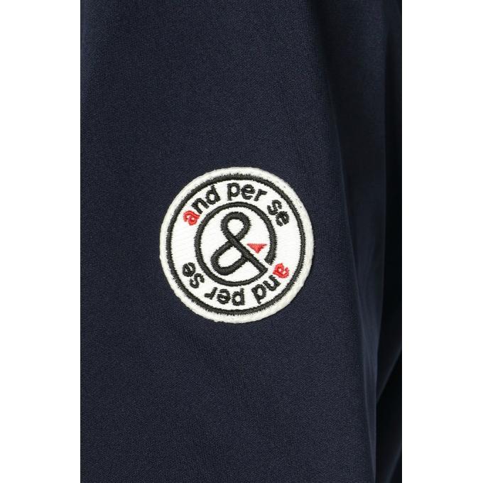 and per se（アンパスィ） ゴルフウェア 長袖シャツ メンズ マシュマロ