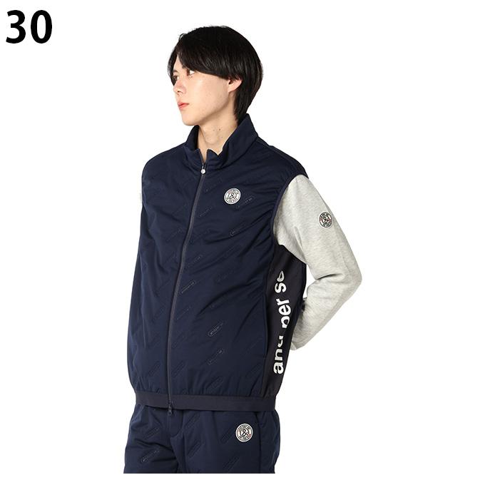 アンパスィ　ゴルフウェア　ベスト　メンズ　L アンパスィ ゴルフウェア ベスト メンズ L ゴルフウェア ベスト メンズ