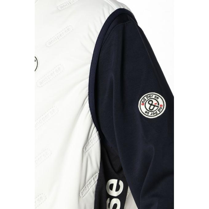 and per se（アンパスィ） ゴルフウェア ベスト メンズ エアジャスター