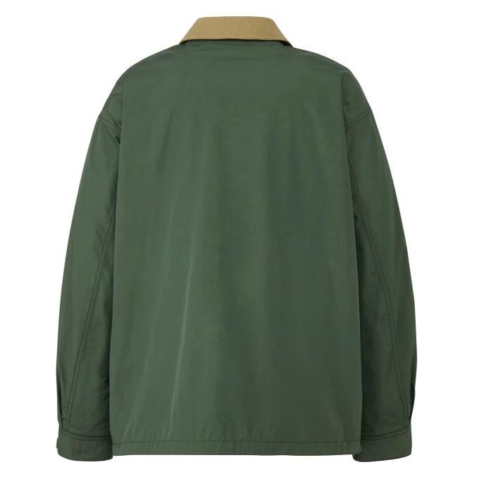 ザ・ノース・フェイス THE NORTH FACE アウトドア ジャケット メンズ Mountain Coverall マウンテンカバーオール 緑 みどり グリーン ノースフェイス NP72535-AL_1