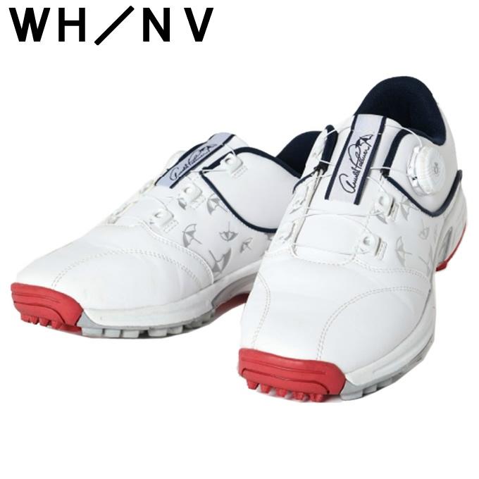 アーノルド・パーマー ゴルフシューズ 27センチ ホワイト Arnold