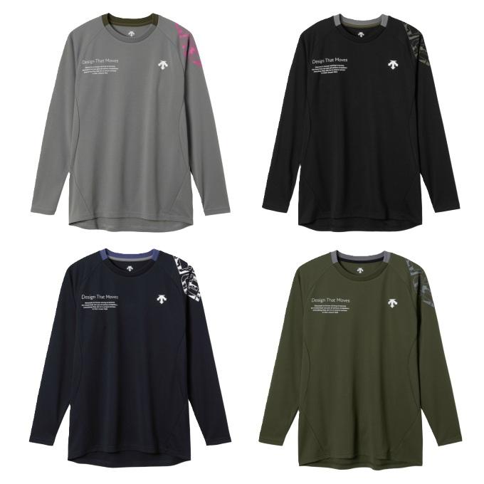 DESCENTE（デサント） バレーボール 長袖シャツ 吸汗 速乾 メンズ