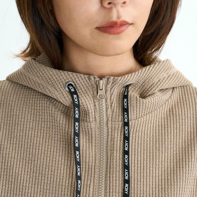 ROXY（ロキシー） スウェットパーカー レディース F BE ACTV ワッフル