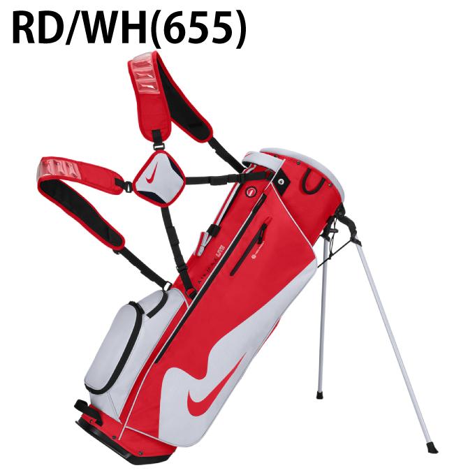 未使用品希少ナイキ NIKE 超軽量スタンド型キャディバッグ　スポーツライト　赤 未使用品希少ナイキ NIKE 超軽量スタンド型キャディバッグ