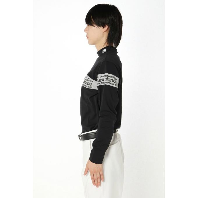 ニューバランス(new balance) ゴルフウェア ポロシャツ 長袖 メンズ 長袖モックネックPO 012-5267002 【2025年秋冬モデル】_4