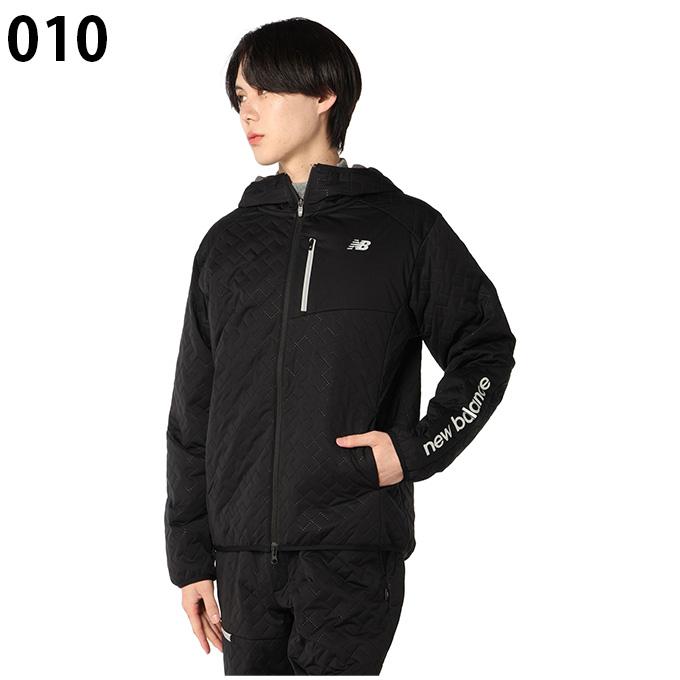 ニューバランス ストレッチ フリース パーカー ジャケット M 黒 ゴルフにも New Balance（ニューバランス） ゴルフウェア ブルゾン メンズ キルト