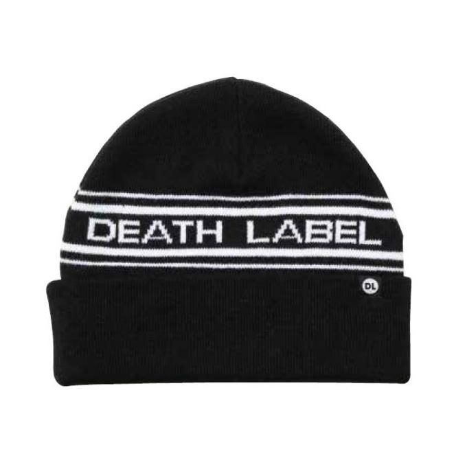 DEATH LABEL デスレーベル ニット帽 メンズ レディース ビーニー LOGO