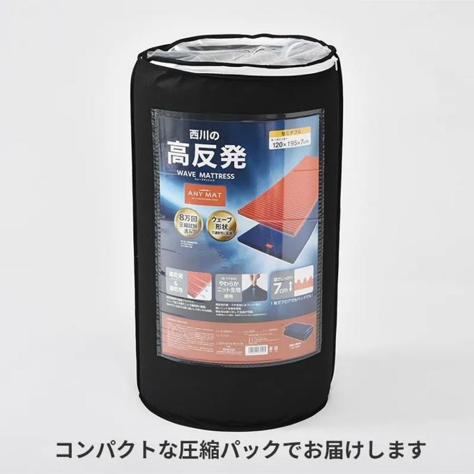 西川（nishikawa） 寝具 ANY MATベーシック 丸巻きタイプ セミダブル