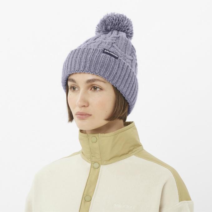 SALOMON（サロモン） ニット帽 レディース IVY BEANIE アイビー