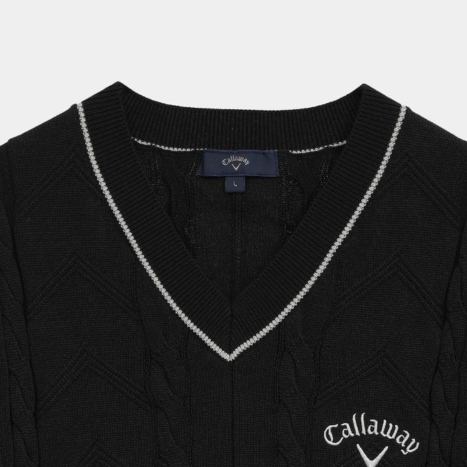 Callaway（キャロウェイ） ゴルフウェア ニットベスト メンズ Vネック