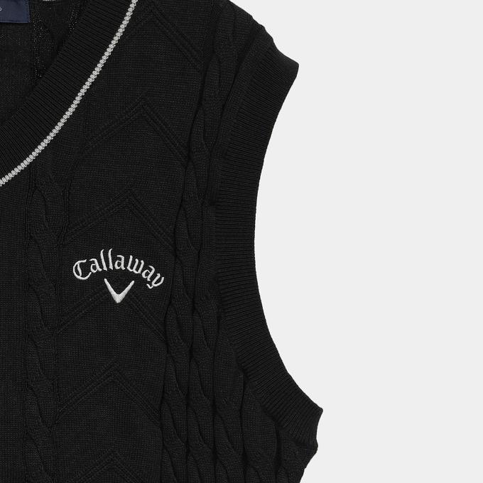 Callaway（キャロウェイ） ゴルフウェア ニットベスト メンズ Vネック