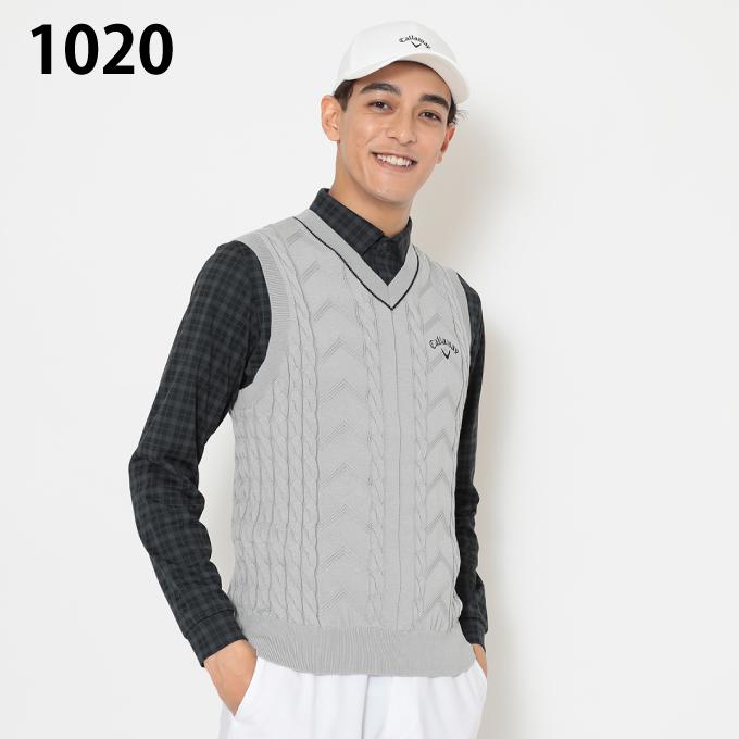 Callaway（キャロウェイ） ゴルフウェア ニットベスト メンズ Vネック