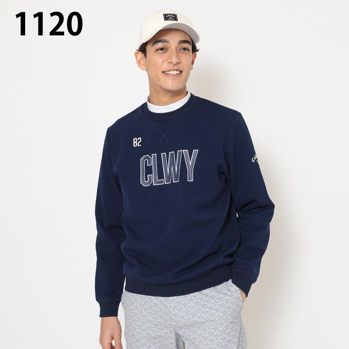 Callaway キャロウェイ 韓国 襟付きスウェットプルオーバー Callaway（キャロウェイ） ゴルフウェア スウェット メンズ カノコ