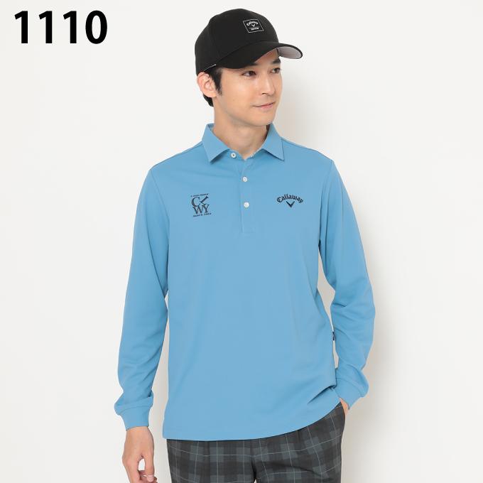 ☆Callaway☆新品ポロシャツ☆ゴルフウェア☆ Callaway（キャロウェイ） ゴルフウェア ポロシャツ 長袖 メンズ