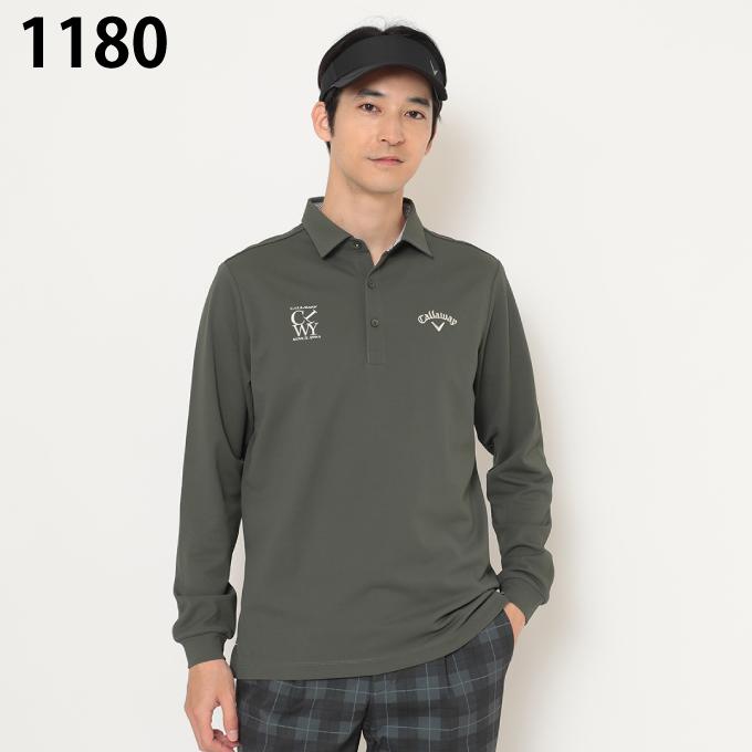 Callaway（キャロウェイ） ゴルフウェア ポロシャツ 長袖 メンズ