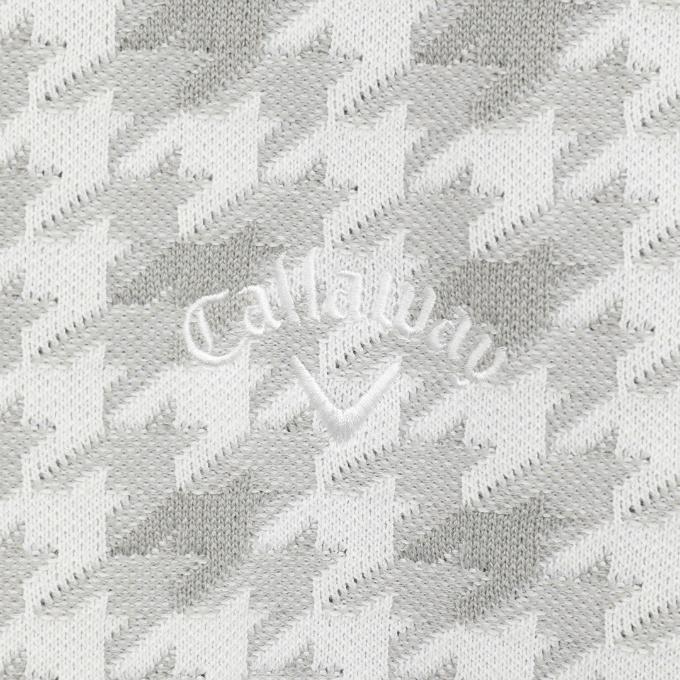 Callaway（キャロウェイ） ゴルフウェア ニットベスト メンズ 千鳥ジャ