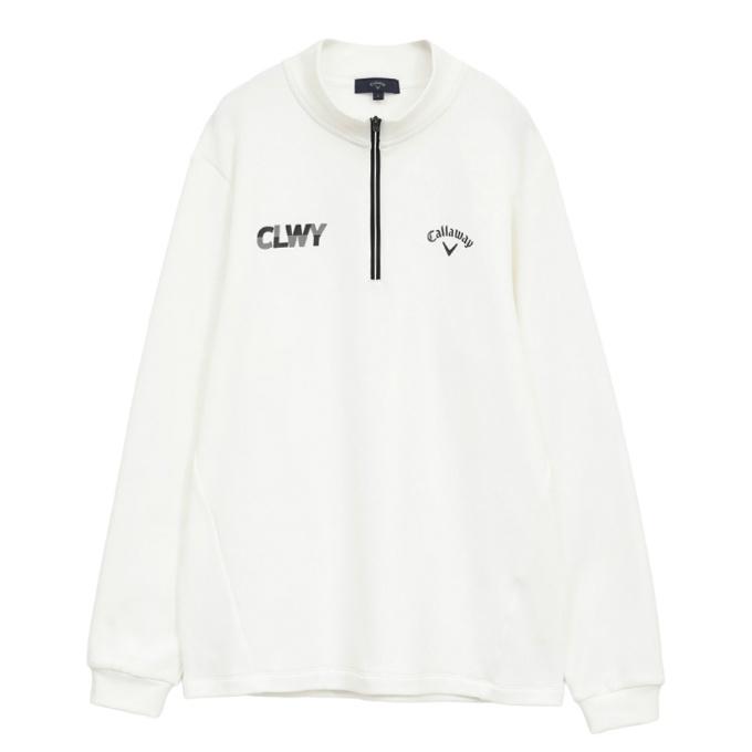 キャロウェイ(Callaway) ゴルフウェア 長袖シャツ メンズ 裏起毛ハーフジップモックネックシャツ C25233113 【国内正規品】【2025年秋冬モデル】の画像