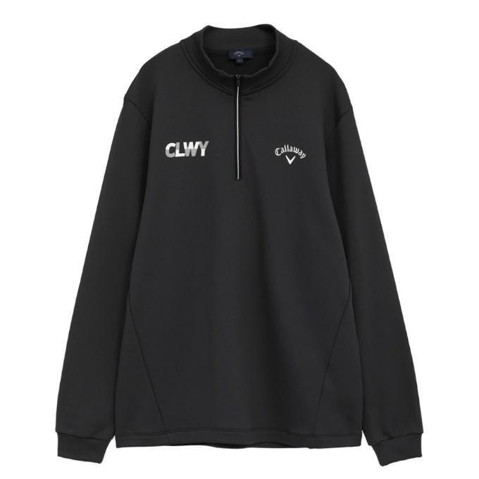 キャロウェイ(Callaway) ゴルフウェア 長袖シャツ メンズ 裏起毛ハーフジップモックネックシャツ C25233113 【国内正規品】【2025年秋冬モデル】の画像