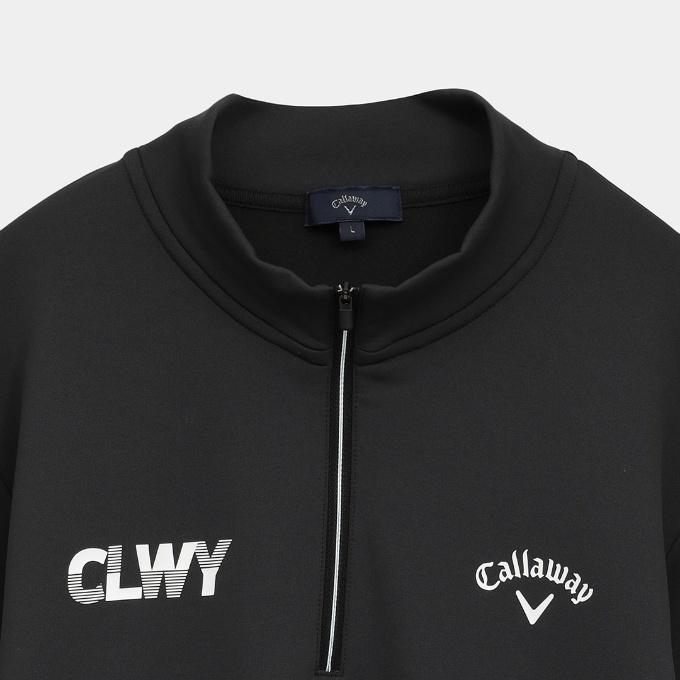 キャロウェイ(Callaway) ゴルフウェア 長袖シャツ メンズ 裏起毛ハーフジップモックネックシャツ C25233113 【国内正規品】【2025年秋冬モデル】の画像