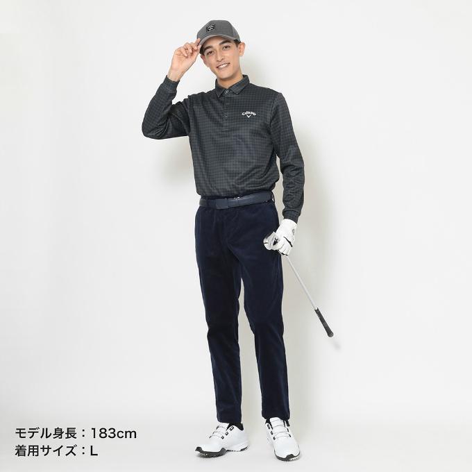 Callaway（キャロウェイ） ゴルフウェア ポロシャツ 長袖 メンズ 裏