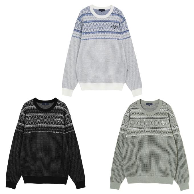 新品未使用Callaway Golf セーター Callaway（キャロウェイ） ゴルフウェア セーター メンズ ノルディック