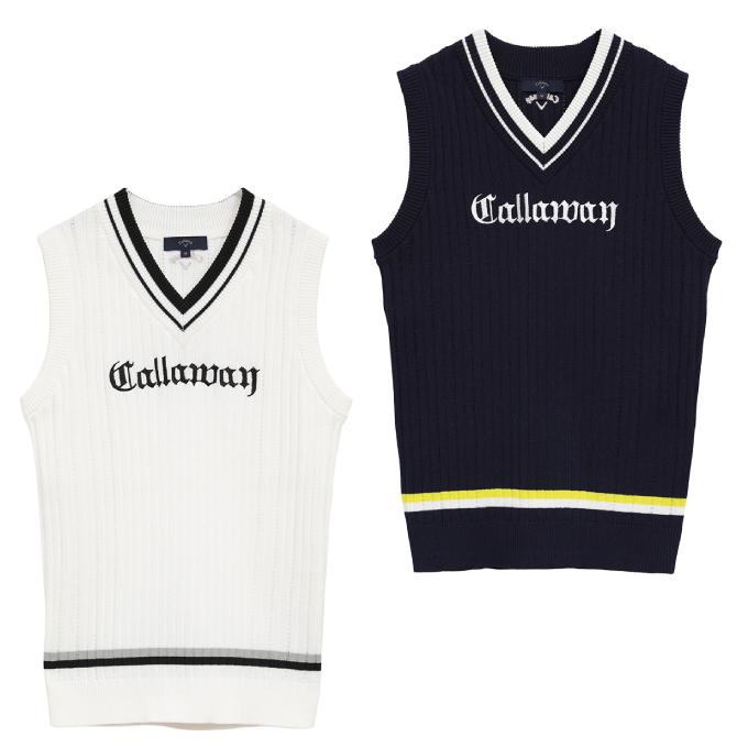 Callaway（キャロウェイ） ゴルフウェア ベスト レディース Vネック