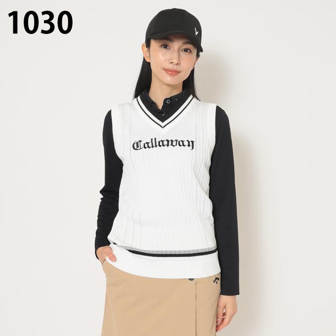 Callaway（キャロウェイ） ゴルフウェア ベスト レディース Vネック