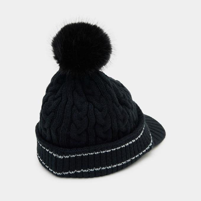 Callaway（キャロウェイ） ゴルフ ニット帽 レディース ツバ付き