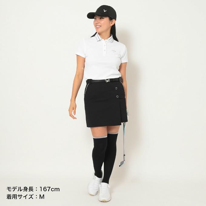Callaway レディースゴルフウェア ポロシャツ＆スカート＆ソックスセット Callaway（キャロウェイ） ゴルフウェア ポロシャツ 半袖 レディース