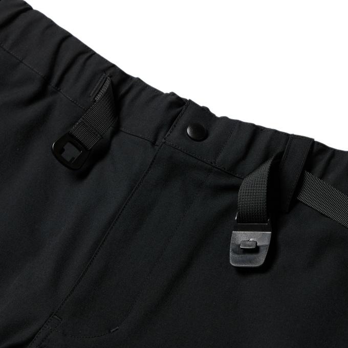 ニューエラゴルフ　リブパンツ　ジャカートロゴ　ゴルフウェア　ナイロンパンツ　XL リブパンツ ジャカードロゴ ブラック | ゴルフ | ニューエラ