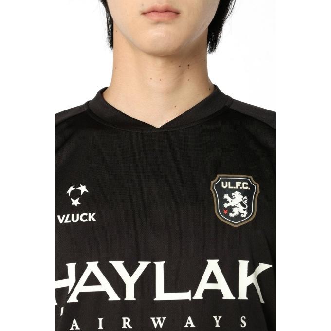 サッカー日本代表　プラクティスシャツ　Ｌサイズ　ブラック BLAAK（ブラック） ブラック(VLUCK) サッカーウェア プラクティス