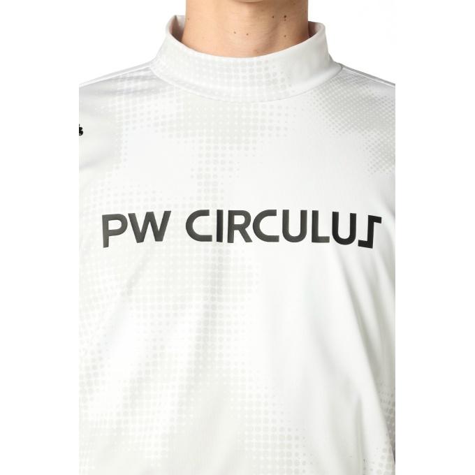 PW CIRCULUS ピーダブリュー サーキュラス MENニットモックネック ピーダブリュサーキュラス(PW CIRCULUS) ゴルフウェア 長袖シャツ