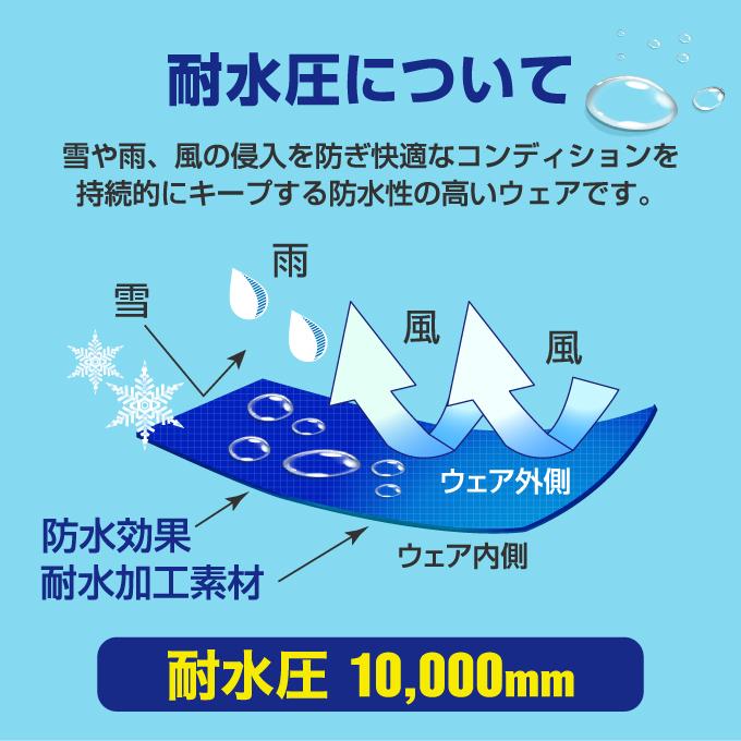 レセーダ スキーウェア キッズ ジュニア 子供 上下セット スノーウェア 130 140 150 160cm 雪遊び セパレート サイズ調節 耐水圧10000mm オンヨネ RES78500nima | RESEEDA | 09