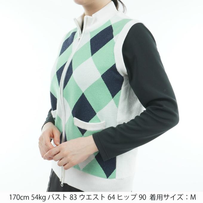 Admiral（アドミラル） ゴルフウェア ベスト レディース アーガイル