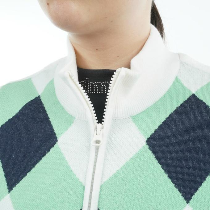 Admiral（アドミラル） ゴルフウェア ベスト レディース アーガイル