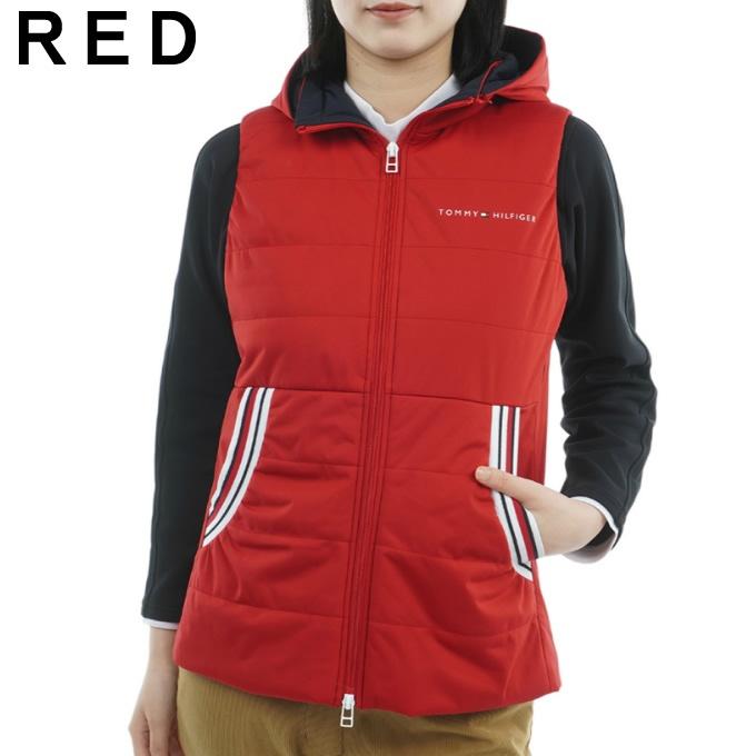 トミーヒルフィガー ゴルフ レディース 中綿 キルトベスト   GOLF THLA581 2025年秋冬モデル TOMMY HILFIGER GOLF（トミー ヒルフィガー ゴルフ） ゴルフウェア